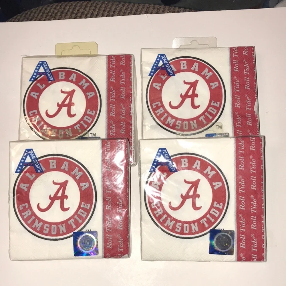 NIP Set/4 Alabama Napkins